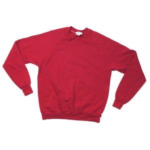 VTG Activewear Red Pullover Sweatshirt USA Made